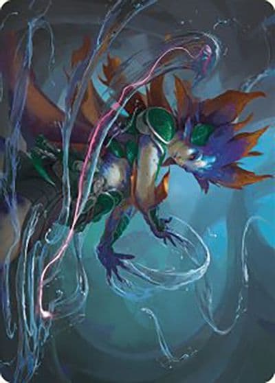 Nicanzil Current Conductor Art Card Art Series: The Lost Caverns of Ixalan Magic card