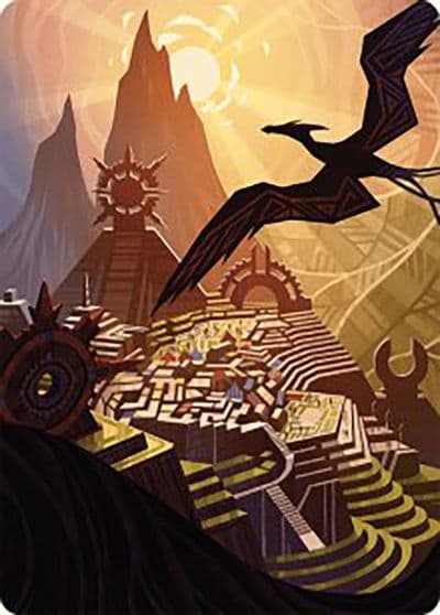 Plains Art Card Art Series: The Lost Caverns of Ixalan Magic card