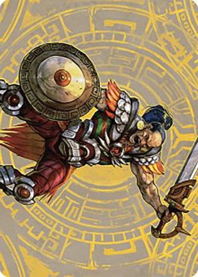 Inti Seneschal of the Sun Art Card Art Series: The Lost Caverns of Ixalan Magic card