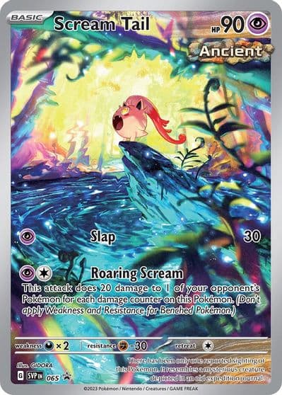 Scream Tail - 065 SV: Scarlet & Violet Promo Cards Pokemon card