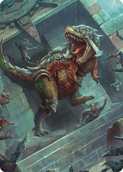 Carnage Tyrant Art Card Art Series: The Lost Caverns of Ixalan Magic card