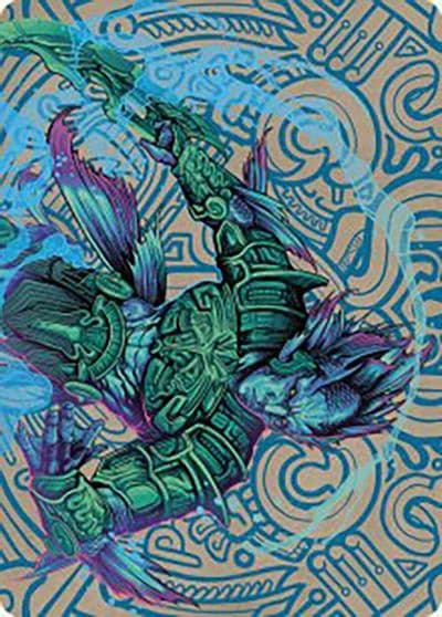 Hakbal of the Surging Soul Art Card Art Series: The Lost Caverns of Ixalan Magic card