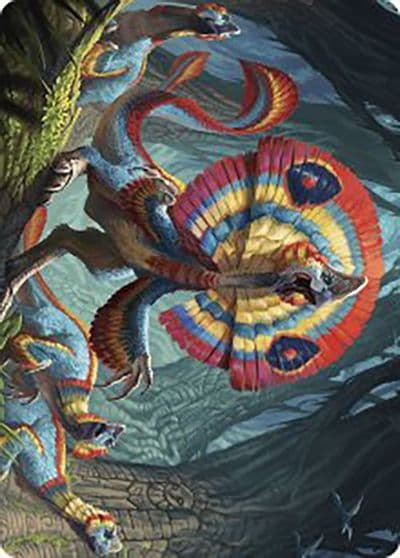 Sunfrill Imitator Art Card Art Series: The Lost Caverns of Ixalan Magic card
