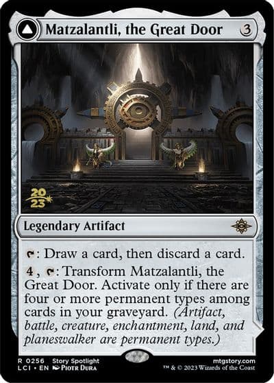 Matzalantli the Great Door Prerelease Cards Magic card
