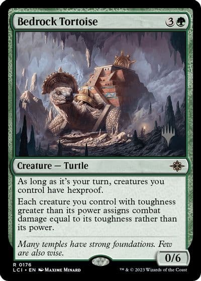 Bedrock Tortoise Promo Pack: The Lost Caverns of Ixalan Magic card