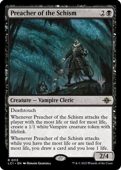 Preacher of the Schism Promo Pack: The Lost Caverns of Ixalan Magic card