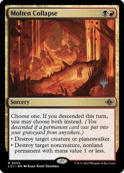 Molten Collapse Promo Pack: The Lost Caverns of Ixalan Magic card