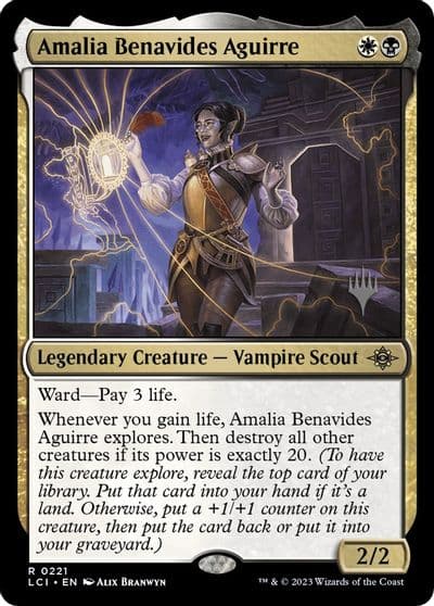Amalia Benavides Aguirre Promo Pack: The Lost Caverns of Ixalan Magic card