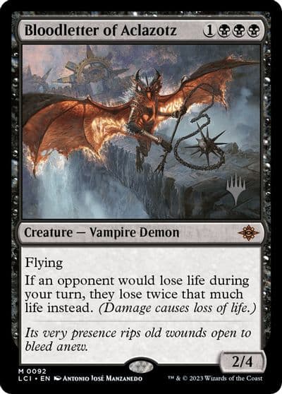 Bloodletter of Aclazotz Promo Pack: The Lost Caverns of Ixalan Magic card