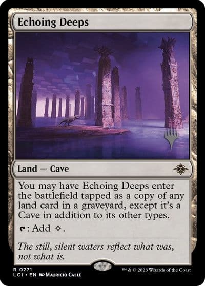 Echoing Deeps Promo Pack: The Lost Caverns of Ixalan Magic card