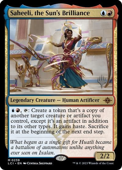 Saheeli the Suns Brilliance Promo Pack: The Lost Caverns of Ixalan Magic card