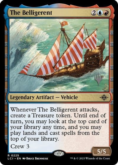 The Belligerent Promo Pack: The Lost Caverns of Ixalan Magic card