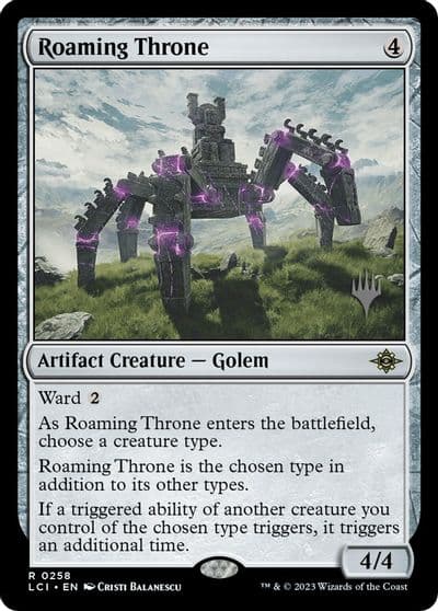 Roaming Throne Promo Pack: The Lost Caverns of Ixalan Magic card