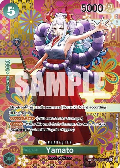 Yamato SP Awakening of the New Era One Piece card