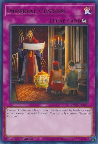 Imperial Custom Valiant Smashers Yu-Gi-Oh! card
