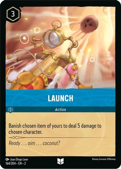 Launch Rise of the Floodborn Lorcana card