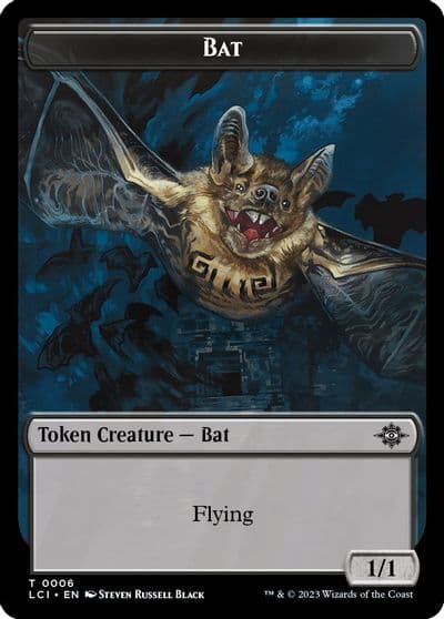 Bat Token The Lost Caverns of Ixalan Magic card