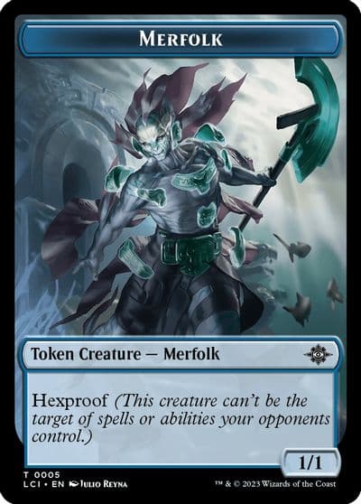 Merfolk Token The Lost Caverns of Ixalan Magic card