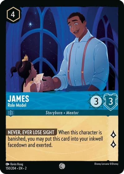 James Role Model Rise of the Floodborn Lorcana card