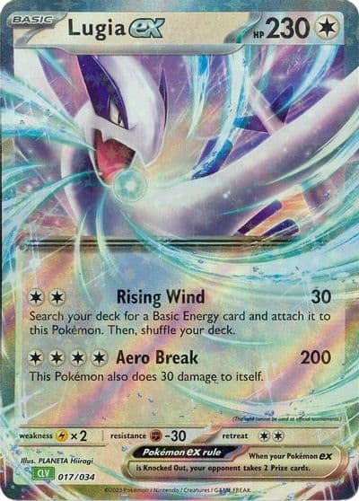 Lugia ex Trading Card Game Classic Pokemon card