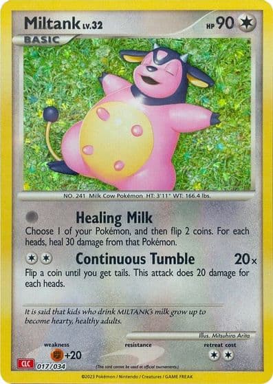 Miltank Trading Card Game Classic Pokemon card