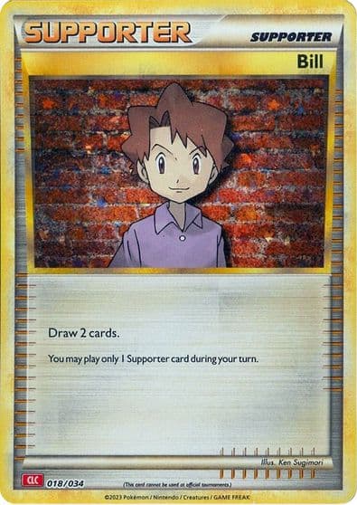 Bill (CLC) Trading Card Game Classic Pokemon card