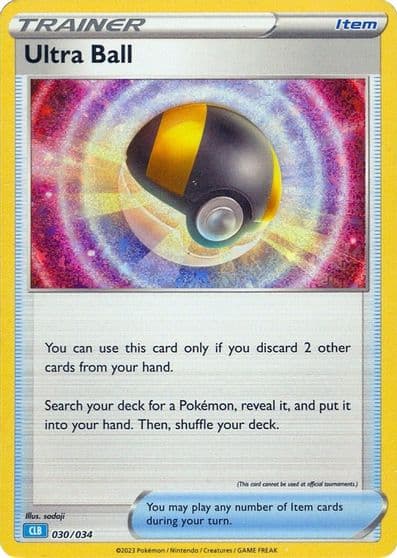 Ultra Ball (CLB) Trading Card Game Classic Pokemon card