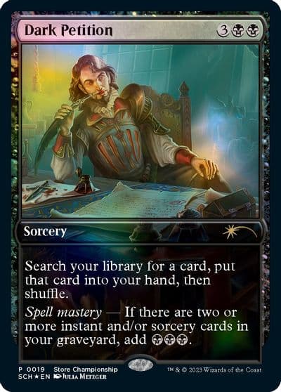 Dark Petition Game Day & Store Championship Promos Magic card
