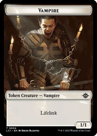 Vampire Spirit Double Sided Token The Lost Caverns of Ixalan Magic card