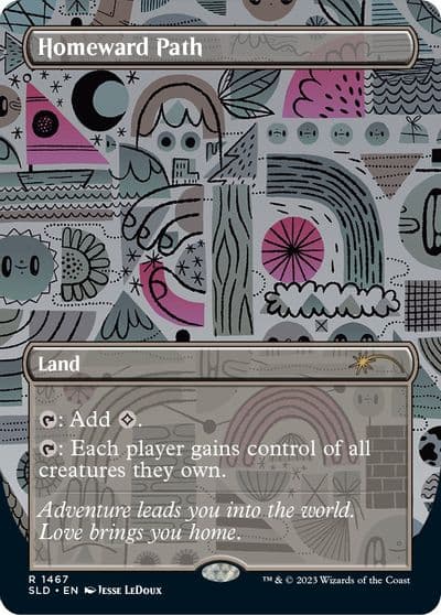 Homeward Path 1467 Secret Lair Drop Series Magic card