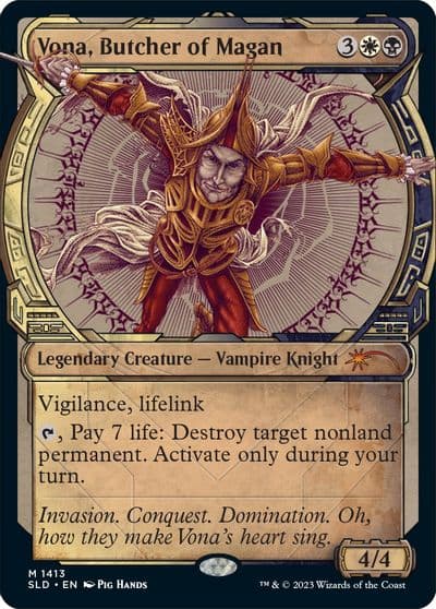 Vona Butcher of Magan Secret Lair Drop Series Magic card