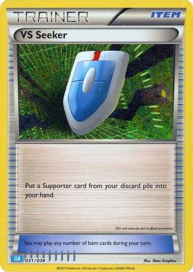 VS Seeker (CLB) Trading Card Game Classic Pokemon card