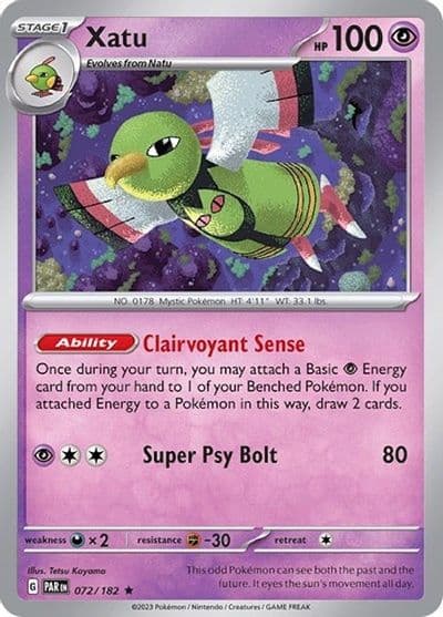 Xatu (Non-Holo) Deck Exclusives Pokemon card