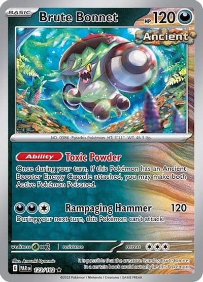 Brute Bonnet (Cosmos Holo) Miscellaneous Cards & Products Pokemon card