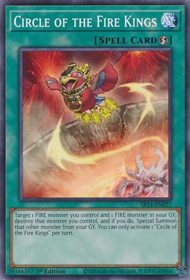 Circle of the Fire Kings Structure Deck: Fire Kings Yu-Gi-Oh! card