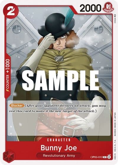 Bunny Joe Awakening of the New Era One Piece card