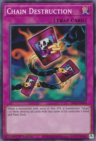 Chain Destruction Structure Deck: Fire Kings Yu-Gi-Oh! card