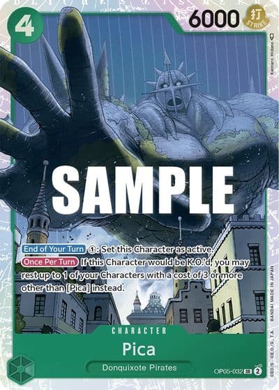 Pica Awakening of the New Era One Piece card