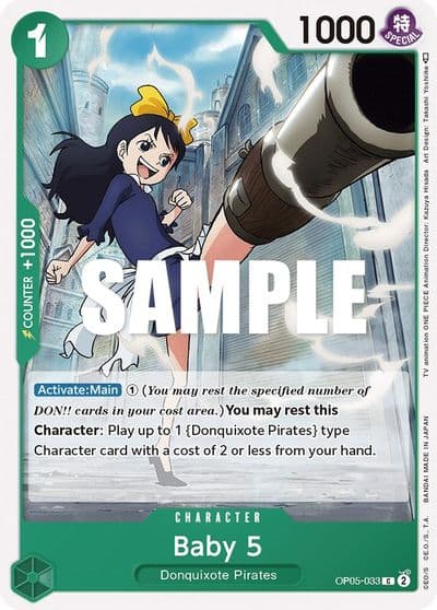 Baby 5 033 Awakening of the New Era One Piece card