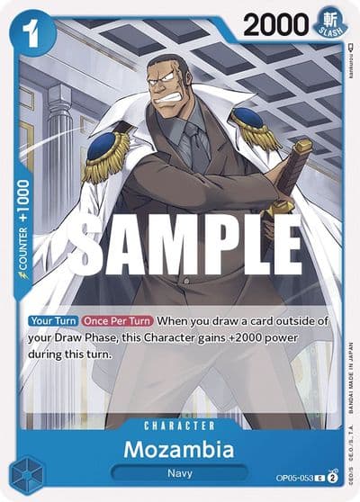 Mozambia Awakening of the New Era One Piece card