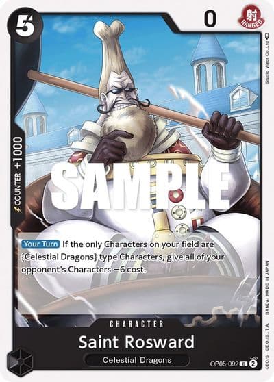 Saint Rosward Awakening of the New Era One Piece card