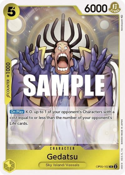 Gedatsu Awakening of the New Era One Piece card