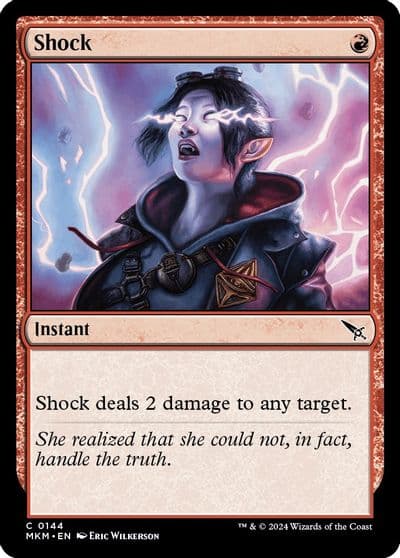 Shock Murders at Karlov Manor Magic card