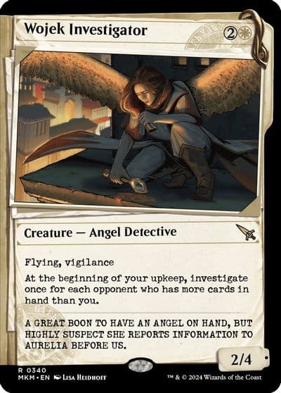 Wojek Investigator Showcase Murders at Karlov Manor Magic card