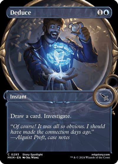 Deduce Showcase Murders at Karlov Manor Magic card