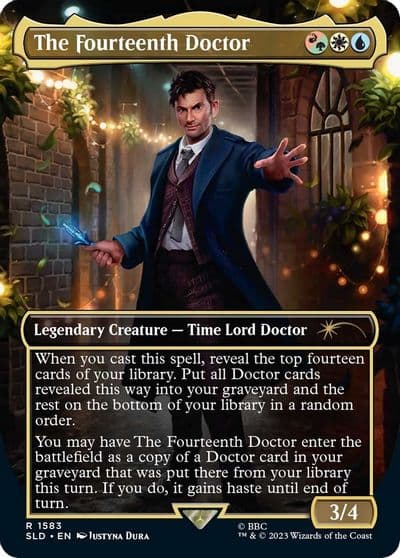 The Fourteenth Doctor Secret Lair Drop Series Magic card