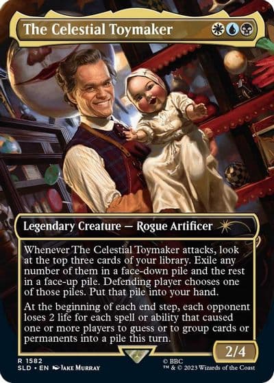 The Celestial Toymaker Secret Lair Drop Series Magic card