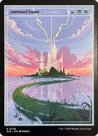 Command Tower 0758 Secret Lair Drop Series Magic card