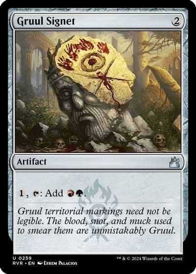 Gruul Signet Ravnica Remastered Magic card