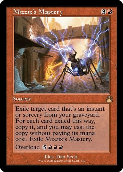 Mizzixs Mastery Retro Frame Ravnica Remastered Magic card